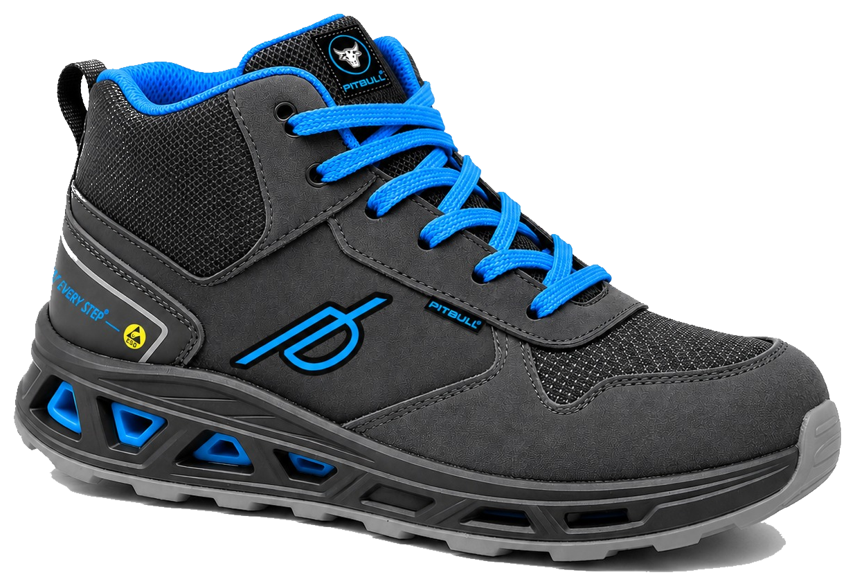 Blue Pitbull safety shoe