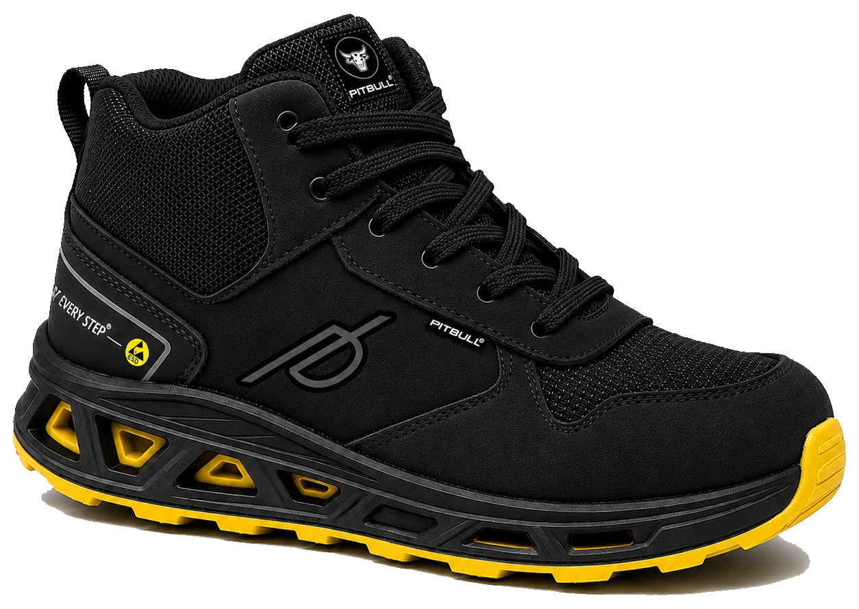 Yellow Pitbull safety shoe